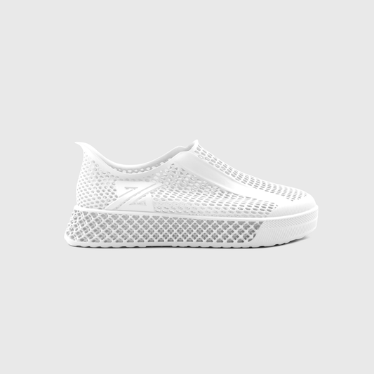3D Printed Lifestyle Shoes in pure light