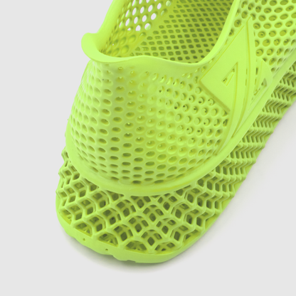 3D Printed Lifestyle Shoes in lemon lime