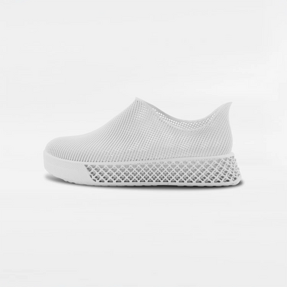 3D Printed Minimalist Footwear in pure light