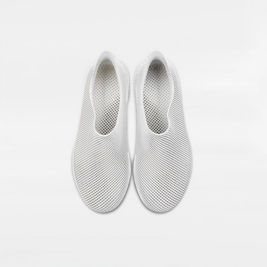 3D Printed Minimalist Footwear in pure light
