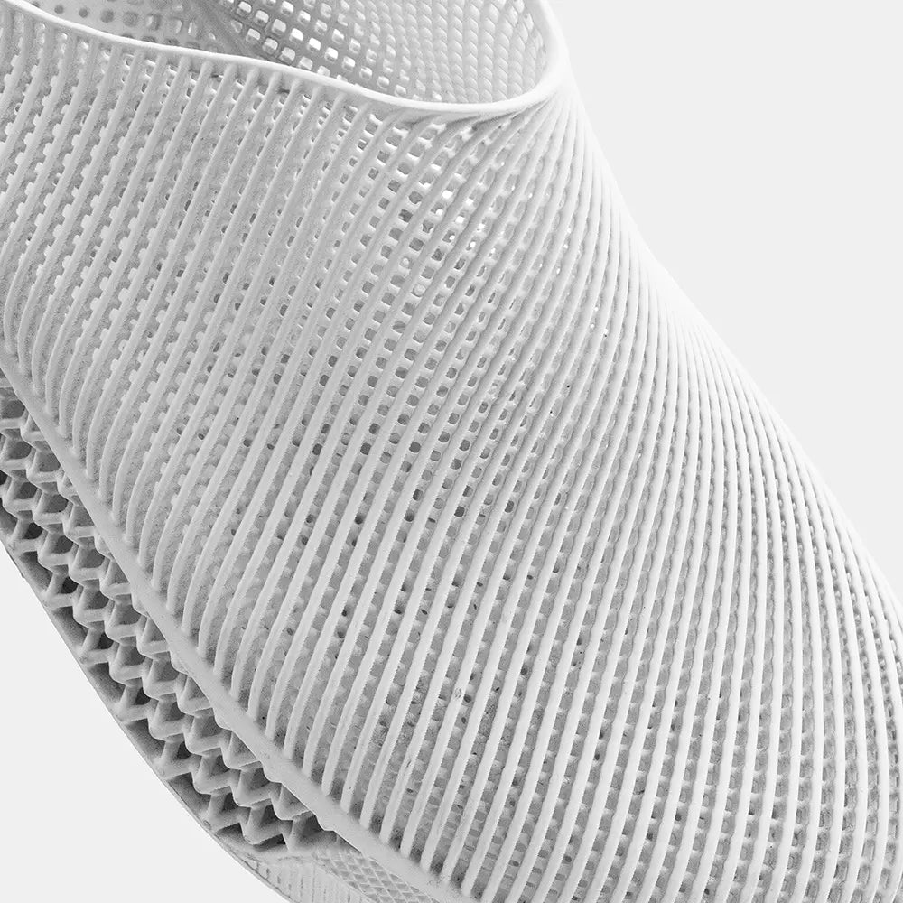 3D Printed Minimalist Footwear in pure light
