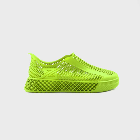 3D Printed Lifestyle Shoes in lemon lime