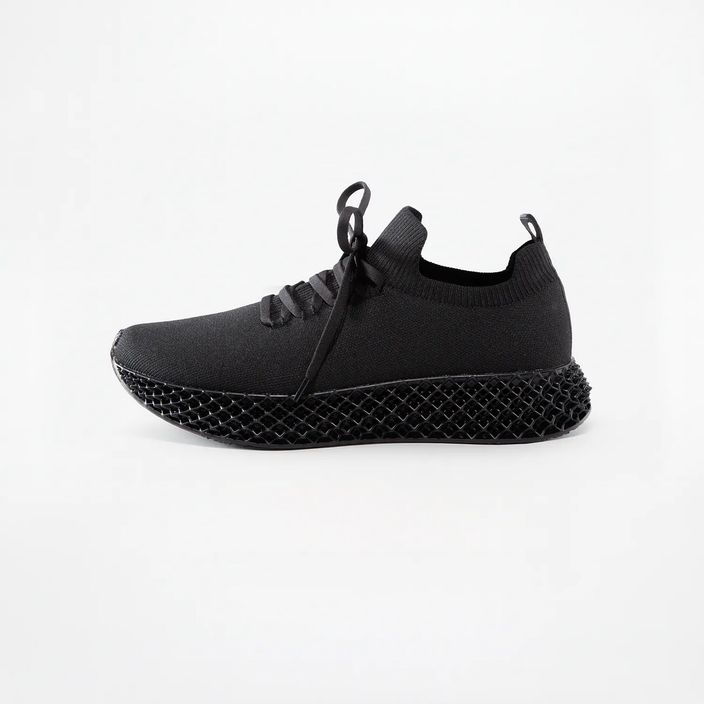 Waterproof 3D Print Shoes in True Black